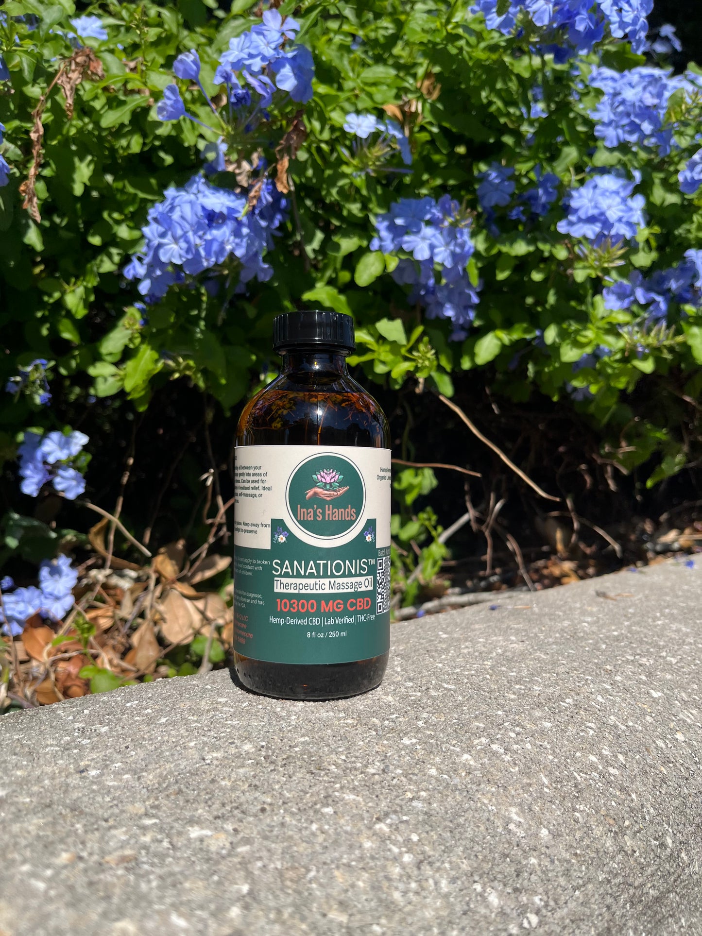 Sanationis Therapeutic Massage Oil - 10,300 mg CBD | 8 oz (250 ml)